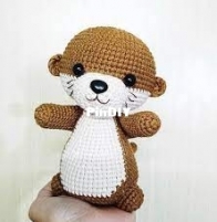 Baby Otter - SunnyPrincessCrochet