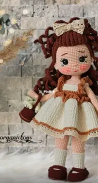 Organic toyss - Vera Doll - Turkish