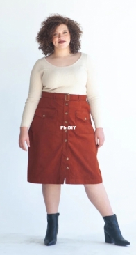 True Bias - Blair Skirt - sizes 14-30