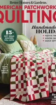 American Patchwork and Quilting - Issue 185 - December 2023