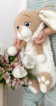 Pufy toys  - Bunny pajama bag by Angelina - English