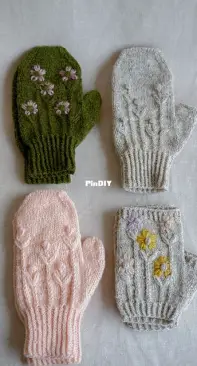 Welcome to my garden mittens by Laura Menéndez - English