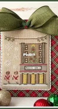 Country Cottage Needleworks CCN - Big City Christmas - Part 7  Music Hall