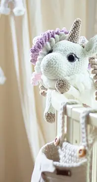Pufy toys  - Unicorn pajama bag by Angelina  - English
