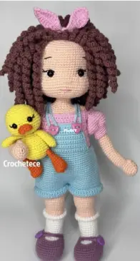 Crochet Ece - Nergiz Yetgin - MİA and her duck - MİA e seu patinho - Portuguese