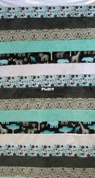 Ann Arbor Sewing and Quilter Center - Easy Plush Strip Quilt Tutorial - Free