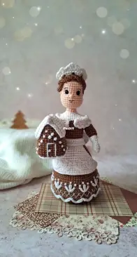 Knitting House Sveta-christmas Lady-Светлана Божко