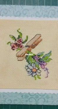 Cross stitch painting-Handmade