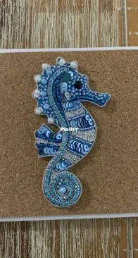 My little seahorse brooch