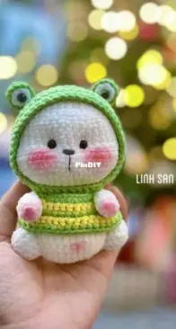 Linh San Handmade - Linhsan - Frog Bear - ENGLISH