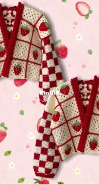 Crochet Bao - Picnic Cardigan