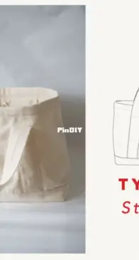 TYTKA Studio - Tote Bag With a Pocket